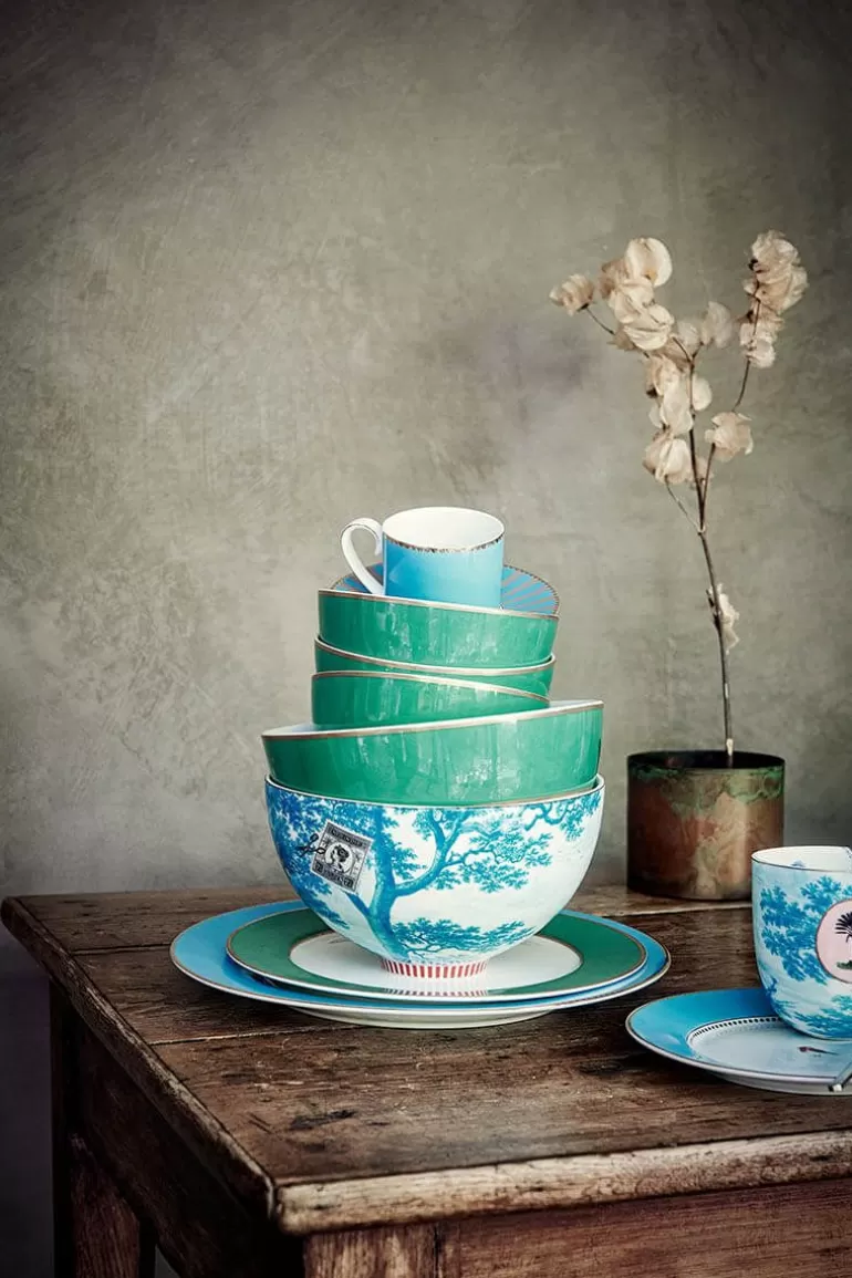 Teetassen<Pip Studio Heritage Tasse Large Boot Aqua Blau