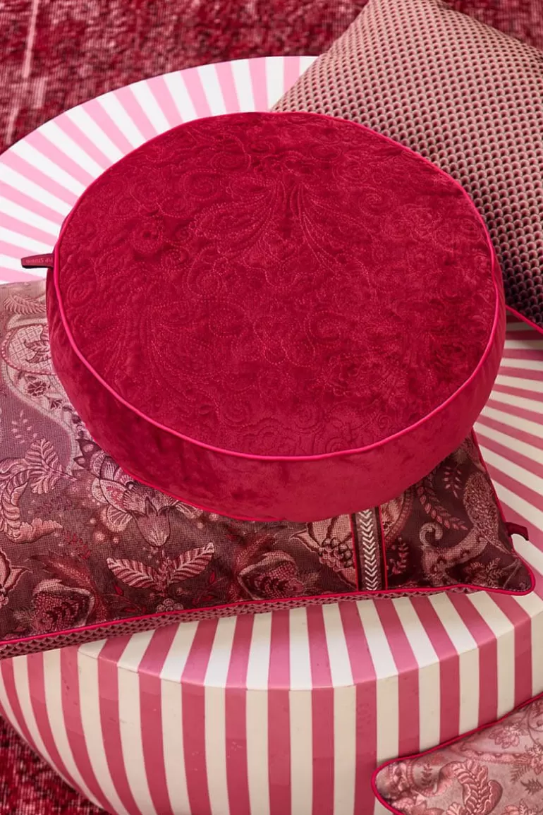 Zierkissen<Pip Studio Zierkissen Rund Quiltey Days Rosa